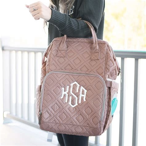 diaper bag monogram|wholesale monogrammable diaper bags.